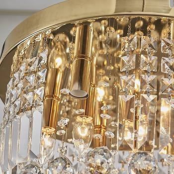 Saint Mossi Modern K9 Crystal Raindrop Chandelier Lighting